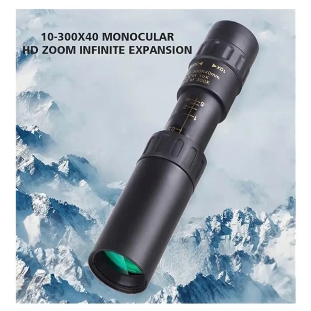 BRAND NEW Telescope 10-300X40Monocular Mobile Adjustable Telescope Camera Scope